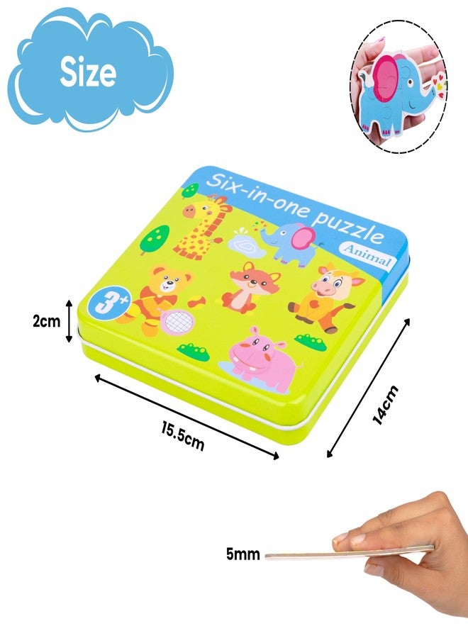 Lupro Jigsaw Puzzle Game for Kids 3+ Years | Educational & Fun Learning Puzzle Toy (BY-6pcs) - Image 4
